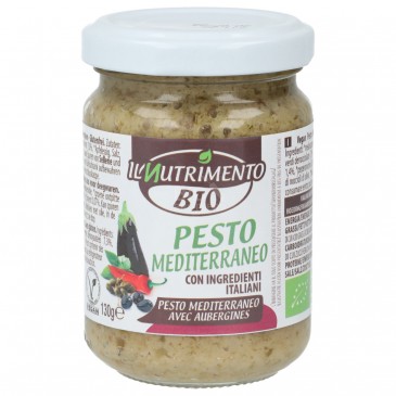 PESTO MEDITERRANEO 130G NUTRIM