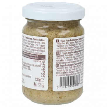 PESTO MEDITERRANEO 130G NUTRIM PESTO MEDITERRANEO 130G NUTRIM
