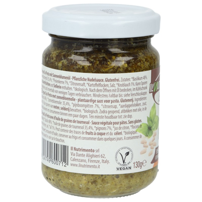 ECO PESTO VEG. 130G IL NUTRIMENTO