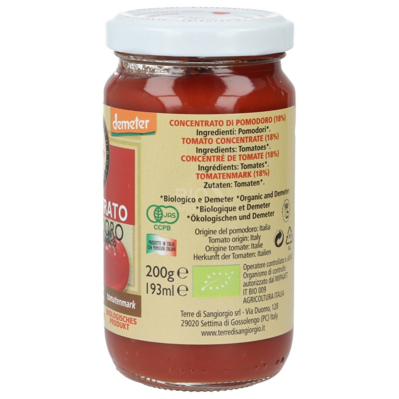 CONC. POMODORO 200GR TERRE S. G.