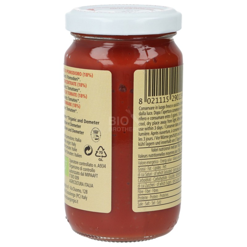 CONC. POMODORO 200GR TERRE S. G.