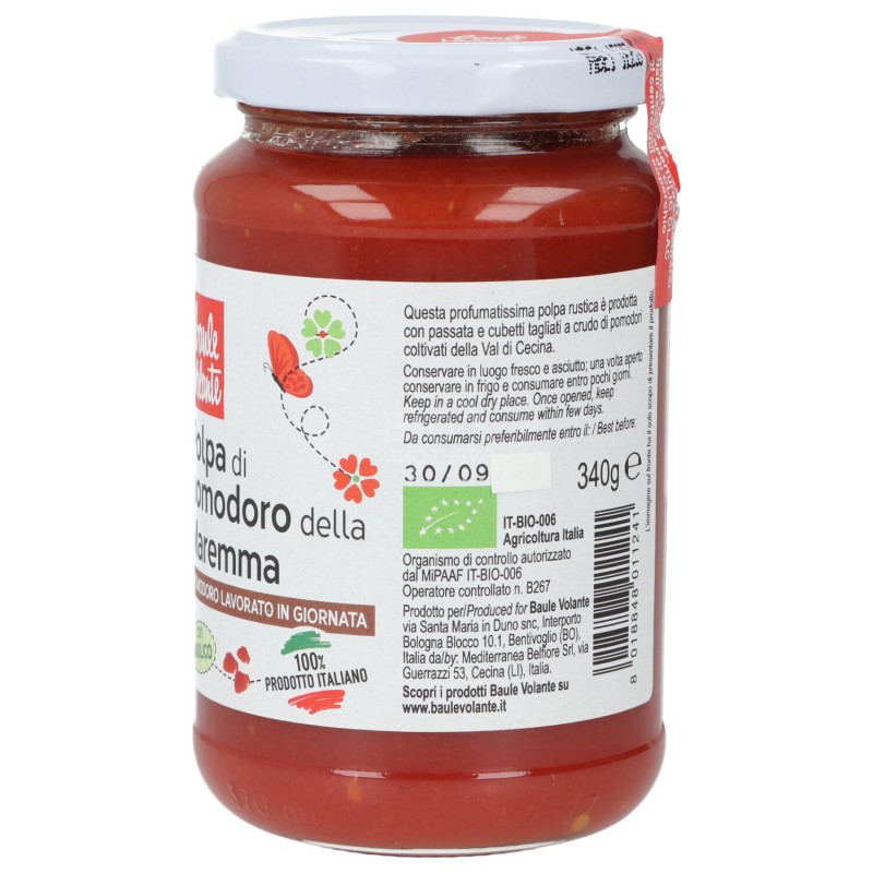 POLPA POM.MAREMMA 350GR BAULE V.