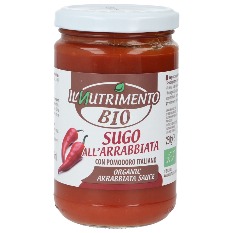 SUGO ARRABBIATA 280G NUTRIMENTO