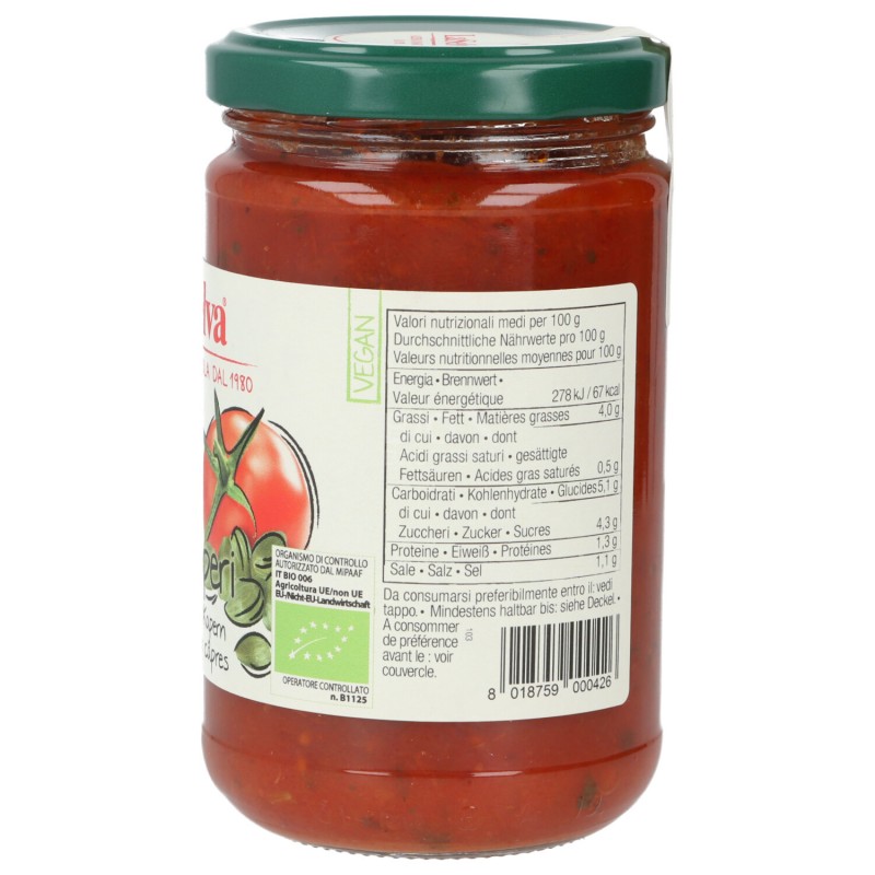 SALSA CON CAPPERI 280G LASELVA