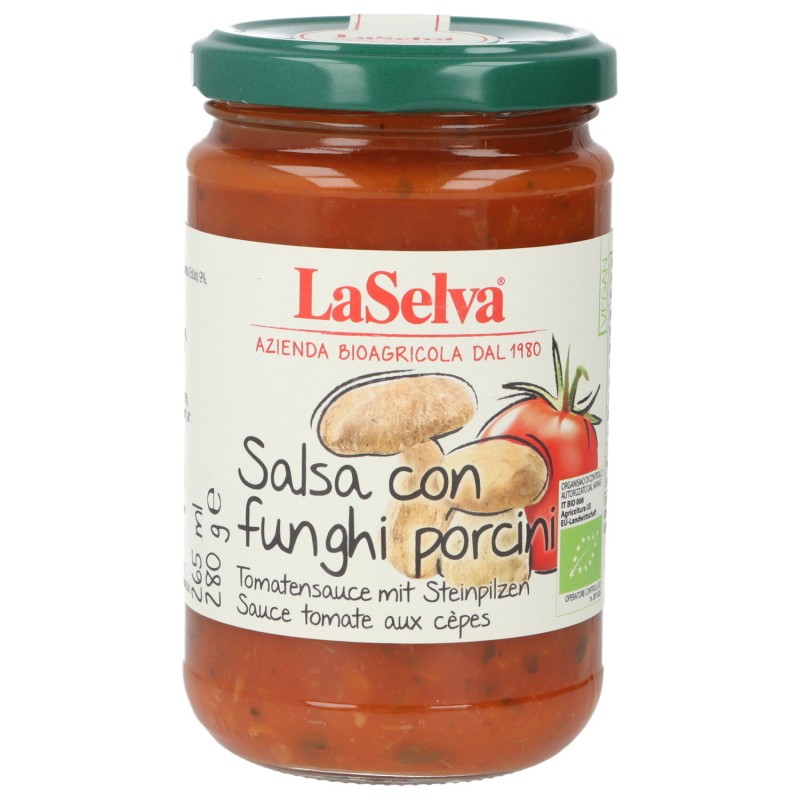 SALSA CON PORCINI 280G LASELVA