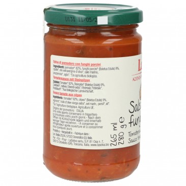 SALSA CON PORCINI 280G LASELVA SALSA CON PORCINI 280G LASELVA