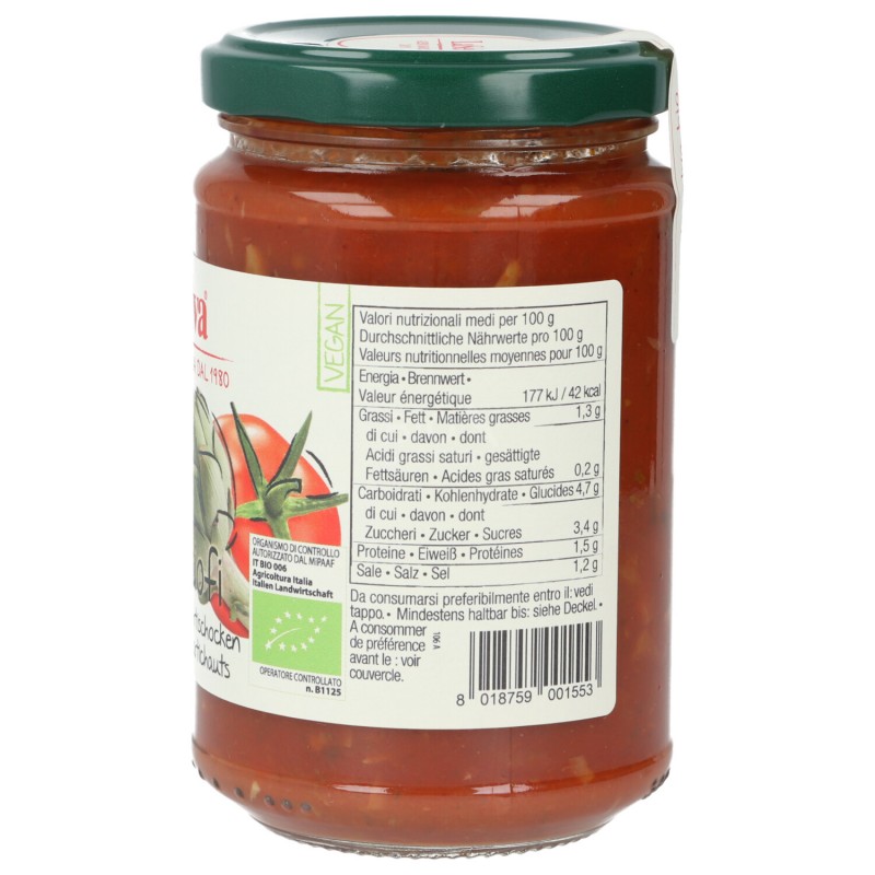 SALSA CON CARCIOFI 280G LASELVA