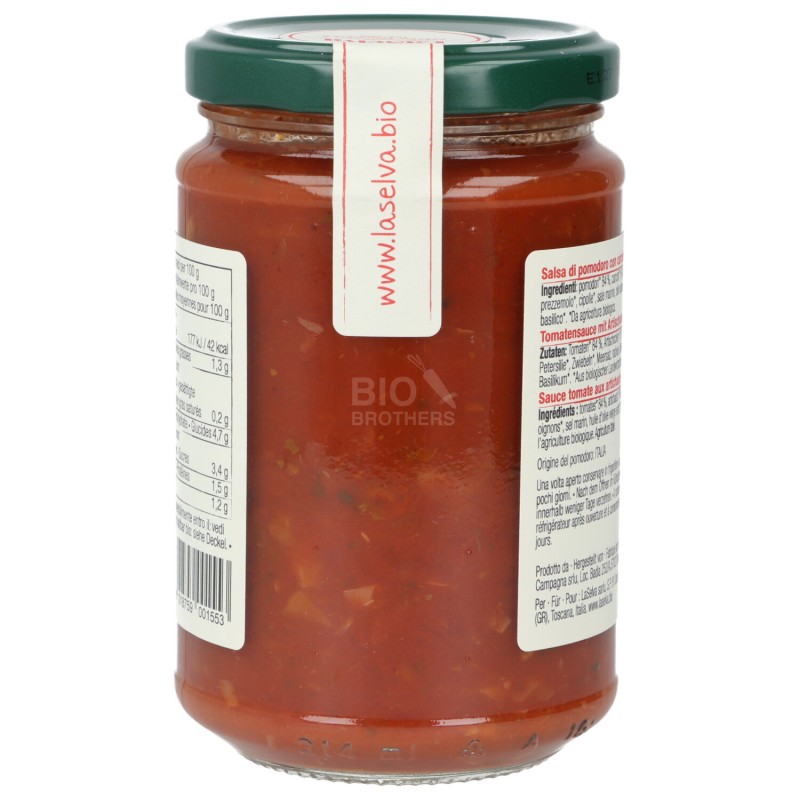 SALSA CON CARCIOFI 280G LASELVA