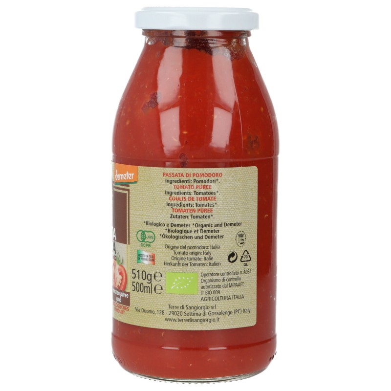 PASSATA RUSTICA 510GR TERRE S.G.