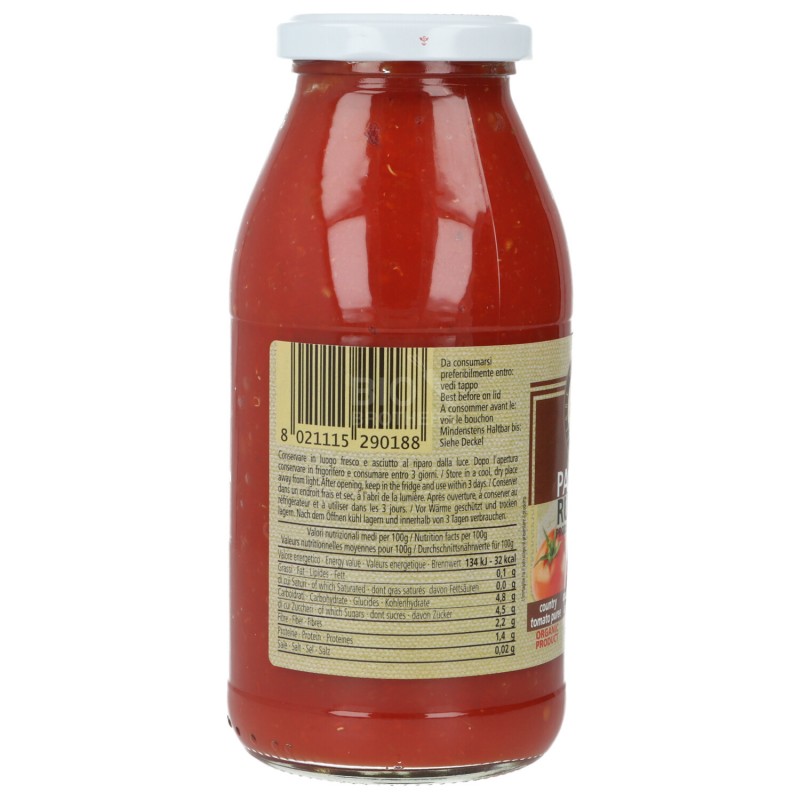 PASSATA RUSTICA 510GR TERRE S.G.