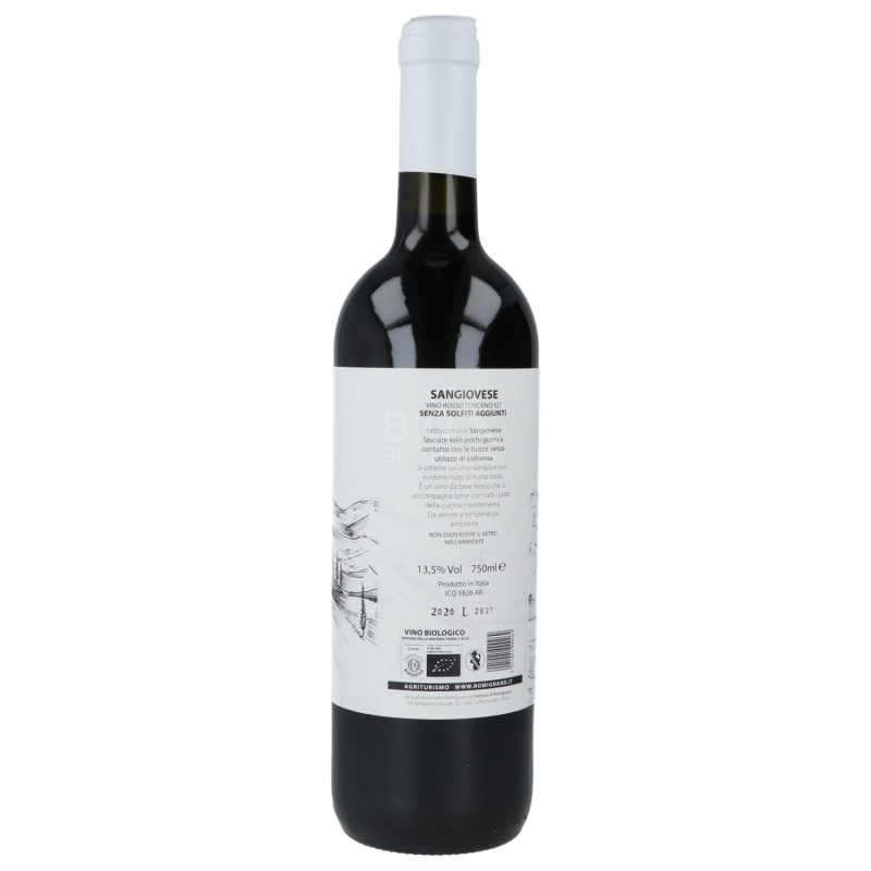 SANGIOVESE S/SOLFITI 750ML ROMIGNANO 