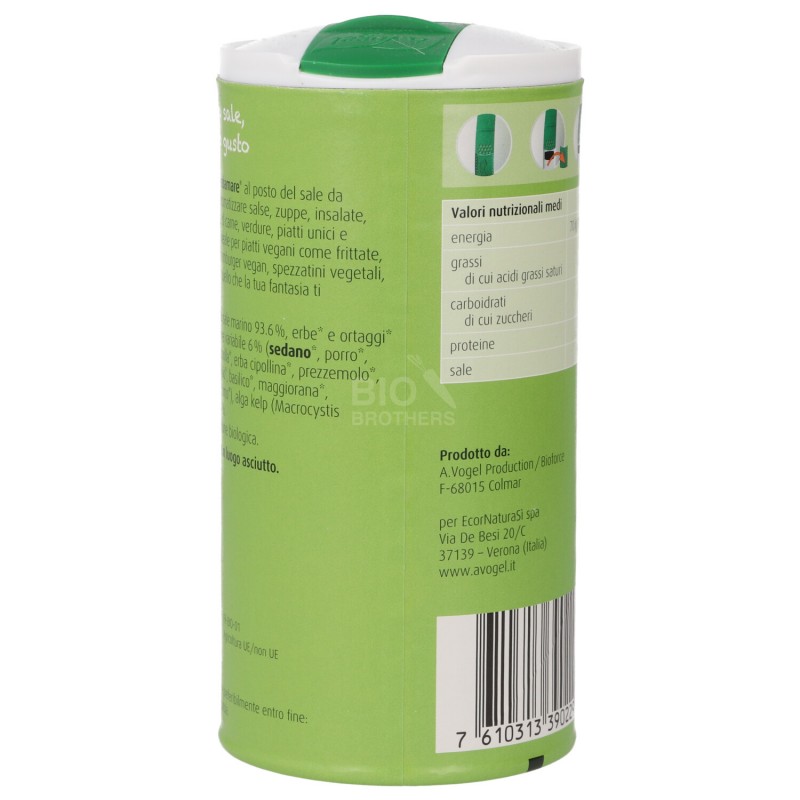Sale marino alle erbe aromatiche con dosatore