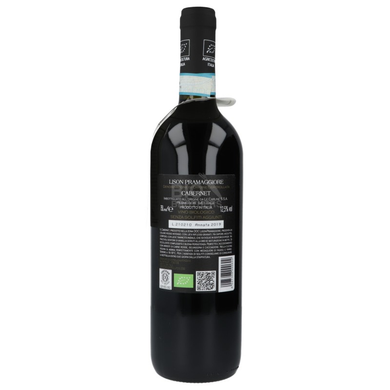 CABERNET LISON PRAM. DOC 0.75L CARLI