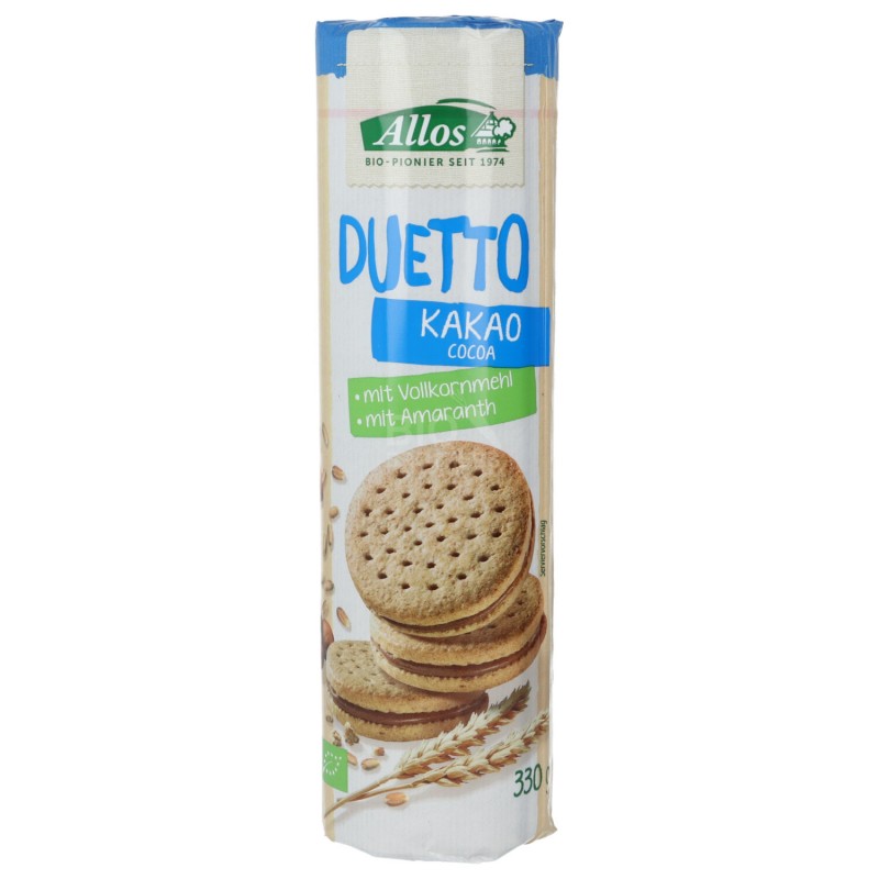BISCOTTI DUETTO FARCITI 330GR ALLOS