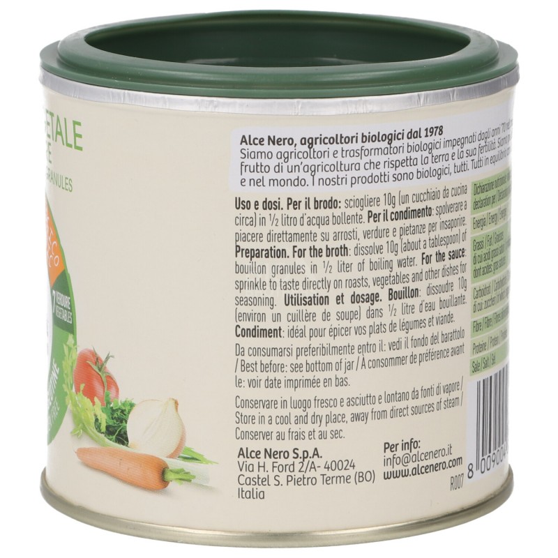 Brodo vegetale granulare