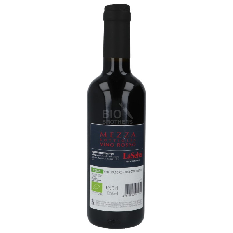 VINO ROSSO MEZZA 375ML LASELVA
