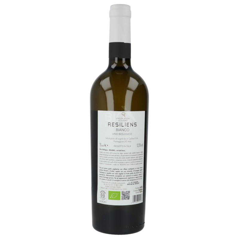 VINO BIANCO RESILIENS 750ML