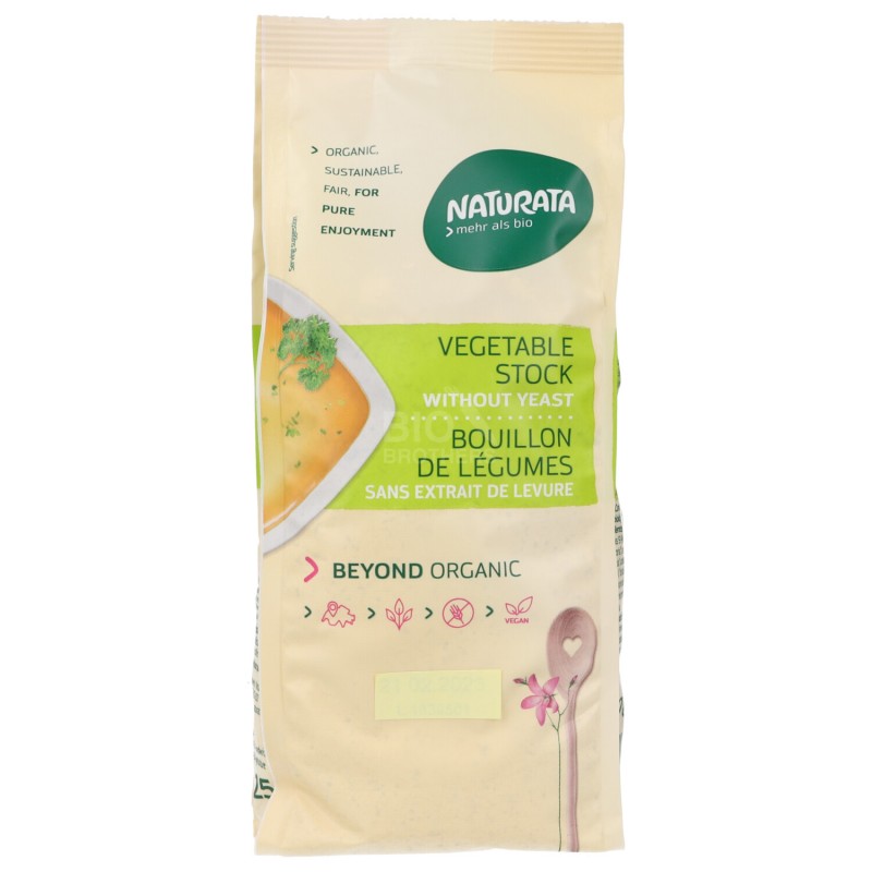 Brodo Vegetale senza lievito