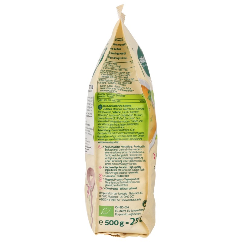 Brodo Vegetale senza lievito