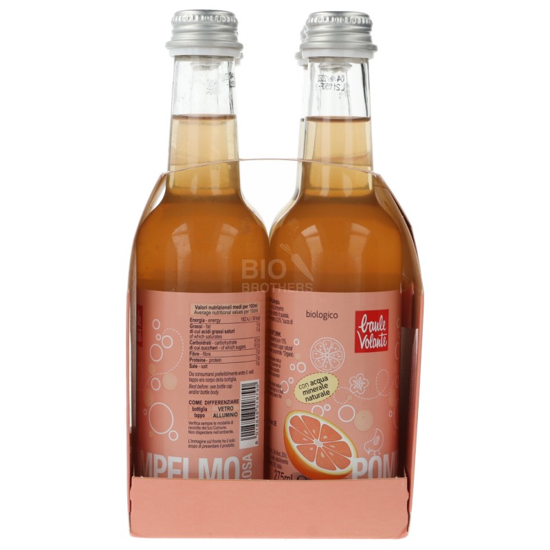 POMPELMO ROSA 4X275ML BV