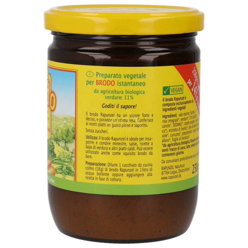 Brodo vegetale in polvere