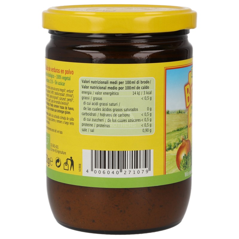 Brodo vegetale in polvere