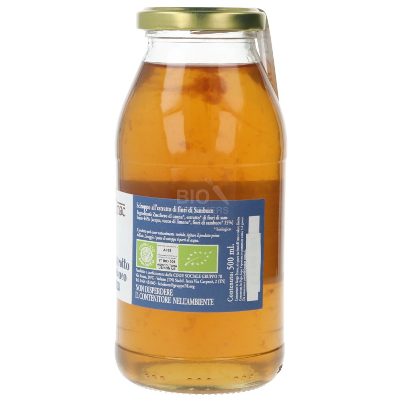 SCIROPPO SAMBUCO 500ML MAS DEL GNAC 