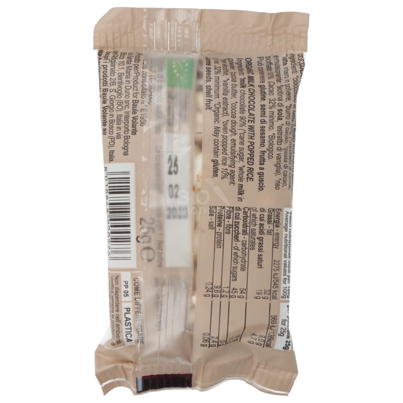 CIOCCOBI RISO 25GR BAULE 