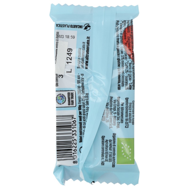 BRIBON LATTE CAFFE'+GUARANA'30GR CTM