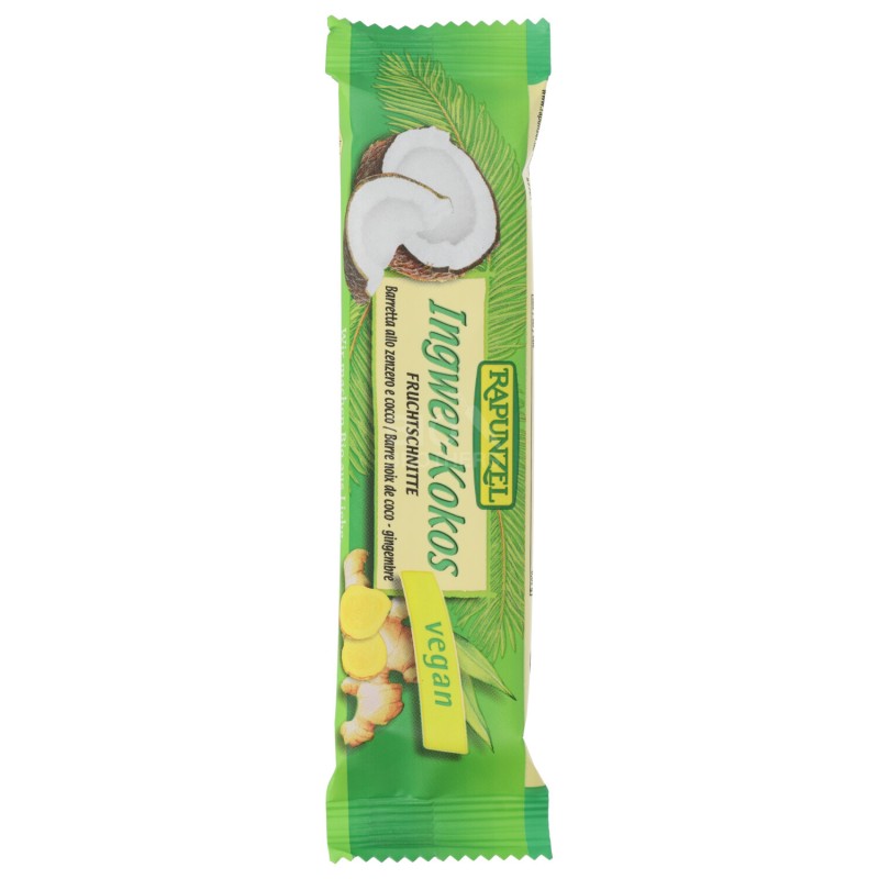 SNACK COCCO-ZENZERO 40G RAPUNZEL