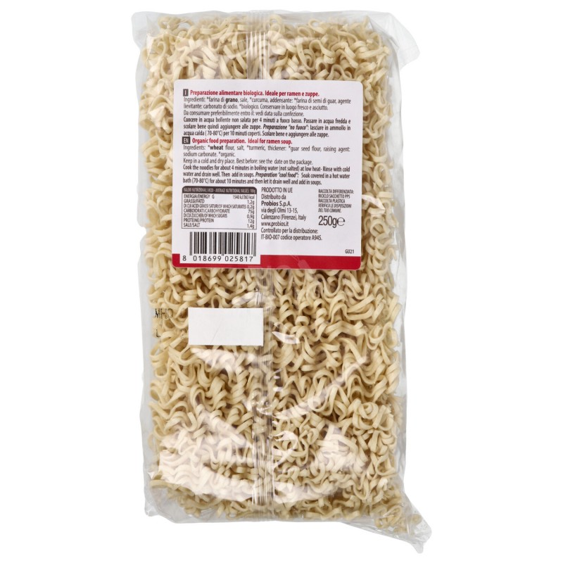 RAMEN NOODLES 250GR PROBIOS