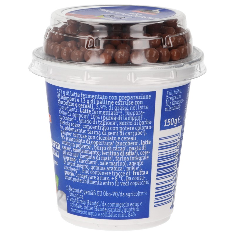 Frutta & Cereali Lampone  latte fermentato bio