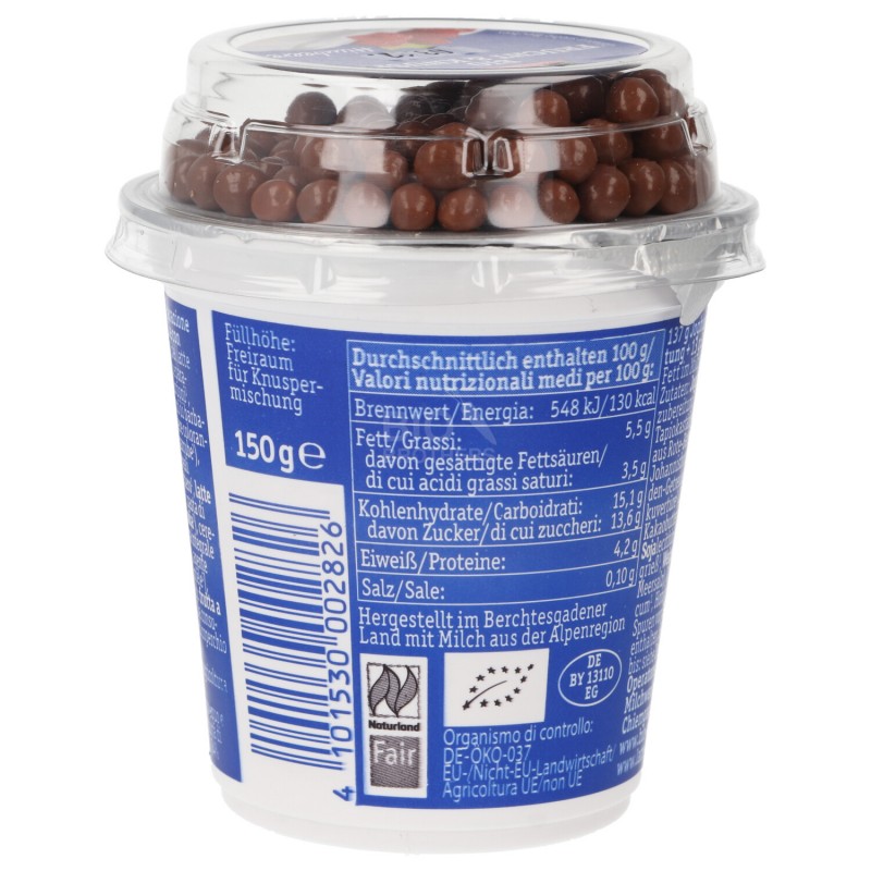 Frutta & Cereali Lampone  latte fermentato bio