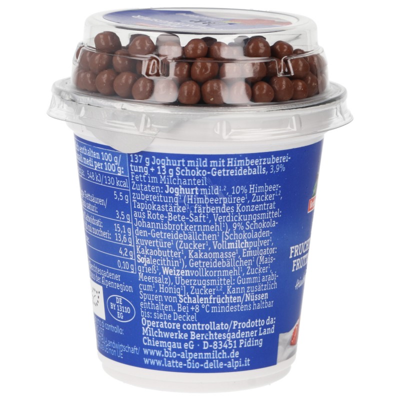 Frutta & Cereali Lampone  latte fermentato bio