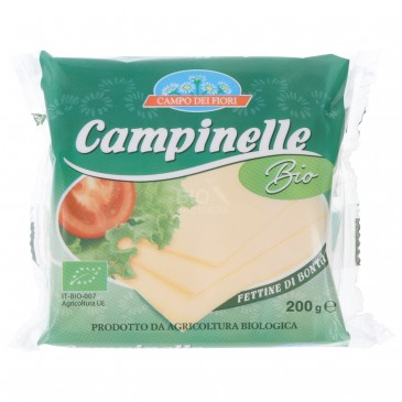 Campinelle Bio formaggio fuso a fette Campinelle Bio formaggio fuso a fette