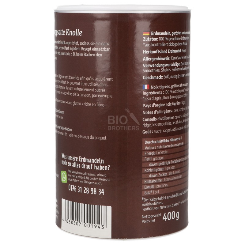 Farina di Chufa Biologica tostata