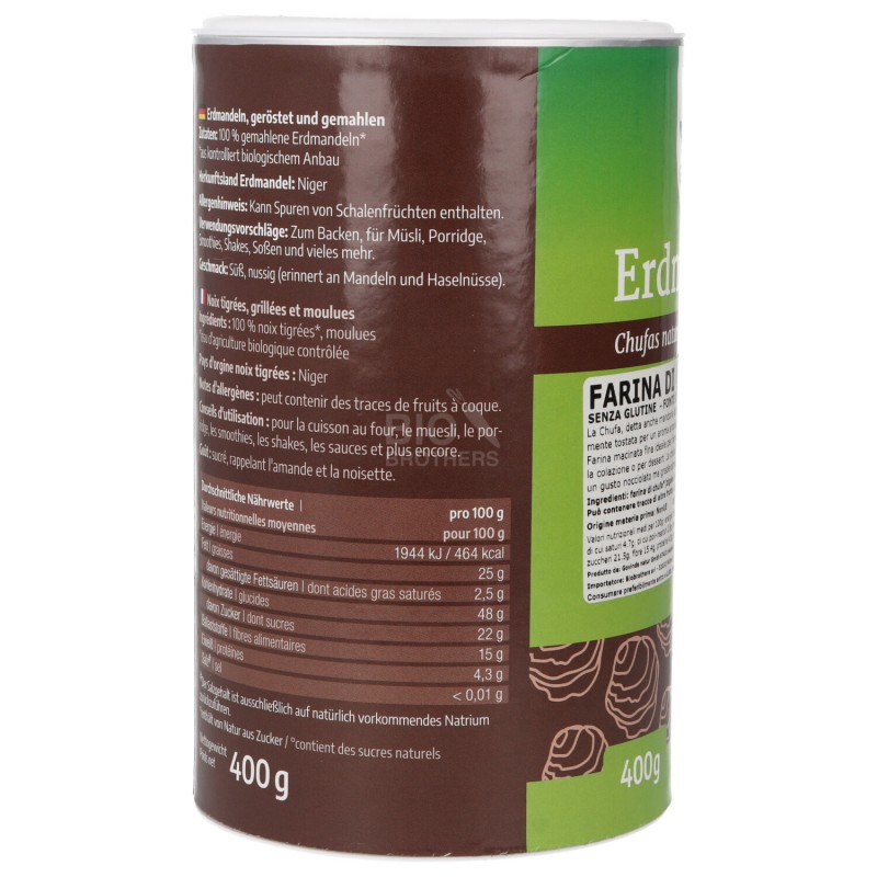 Farina di Chufa Biologica tostata