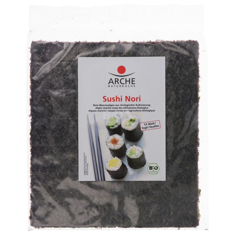 NORI TOST. PER SUSHI BIO 11FOGLI 25G ARCHE