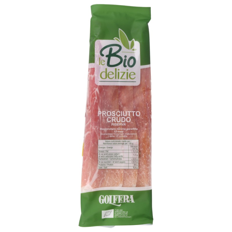 PROSCIUTTO CRUDO 80GR BIODELIZIE