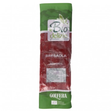 BRESAOLA S/NITRITI 80G BIODELIZIE BRESAOLA S/NITRITI 80G BIODELIZIE