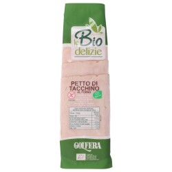 PETTO TACCHINO FORNO PREAF 80G BIOD