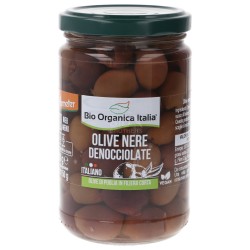 Olive nere denocciolate in salamoia