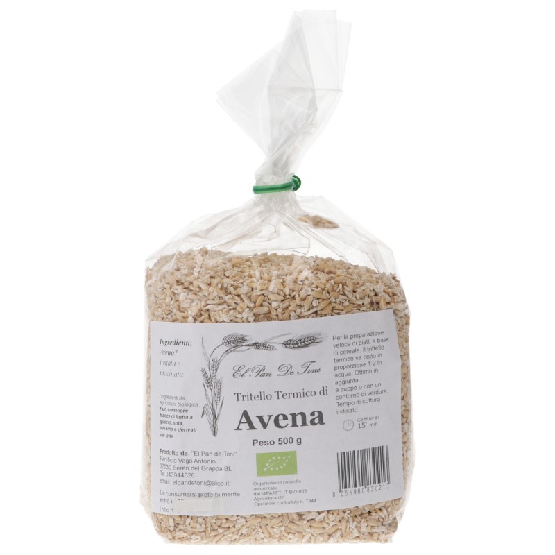 TRITTELLO AVENA 500G PANDETONI