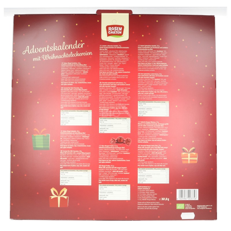 CLAND.AVVENTO PREMIUM CIOCO. 361G ROSEN.