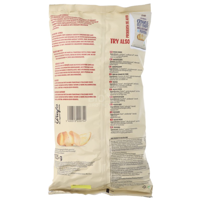 PATATINE RUSTICHE 125GR TRAFO