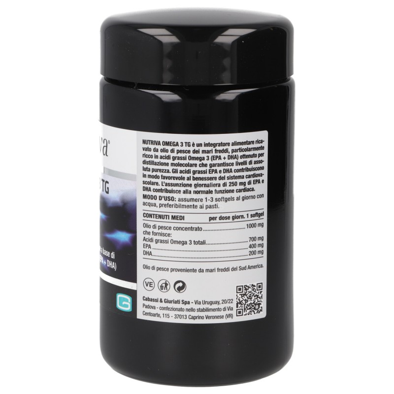 OMEGA 3 TG integratore alimentare a base di acidi grassi Omega 3 (EPA + DHA) 90 softgel)
