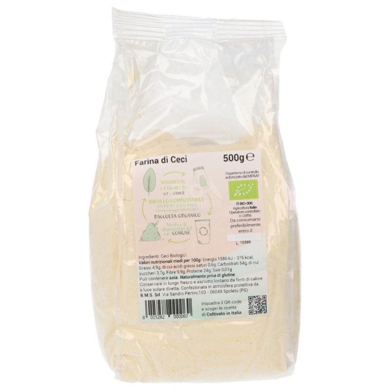 Farina di ceci biologica