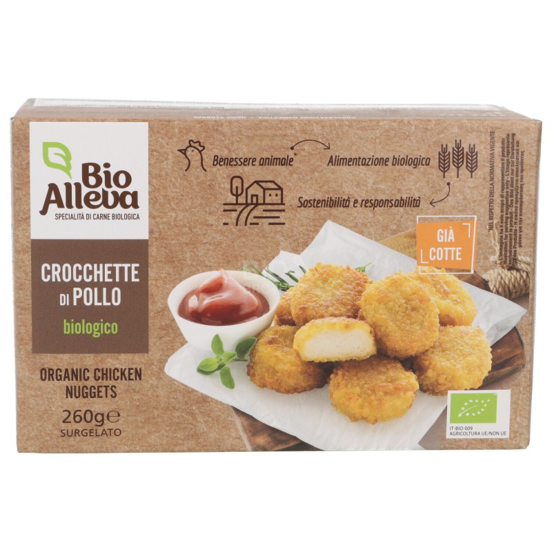 CROCCHETTE POLLO 260GR BIOALLEVA