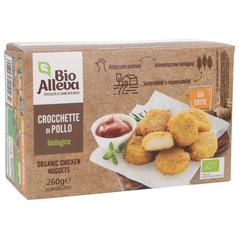 CROCCHETTE POLLO 260GR BIOALLEVA