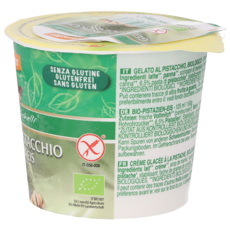 GELATO PISTACCHIO 100GR RACHELLI